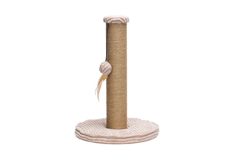 BEEZTEES кошачий скребок RIBBED Pink 35x35x50 cm