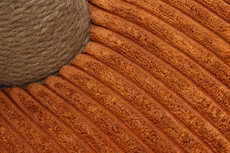 BEEZTEES кошачий скребок RIBBED Terra 35x35x50 cm