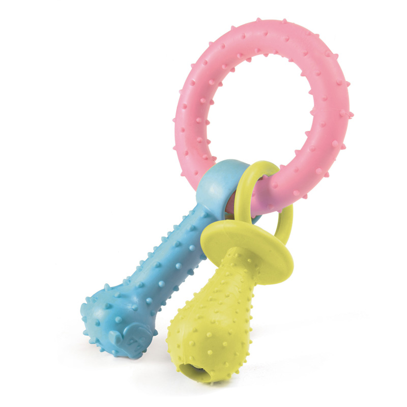 Cumpara  Cauciuc și termoplastic - Jucarie TPR PRIMI MORSI – DUETTO 15,3cm, 103g..