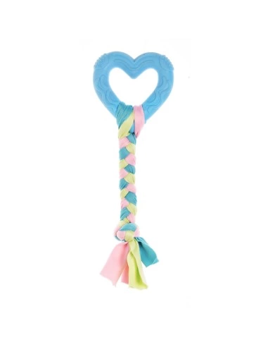 Jucărie pe sfoară PRIMI MORSI – Heart with Rope 23cm