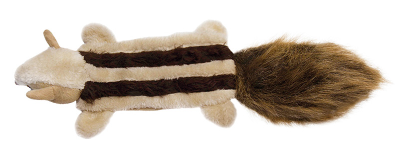 Jucărie din pluș SQUEAKY Plush Toy – Striped Squirrel