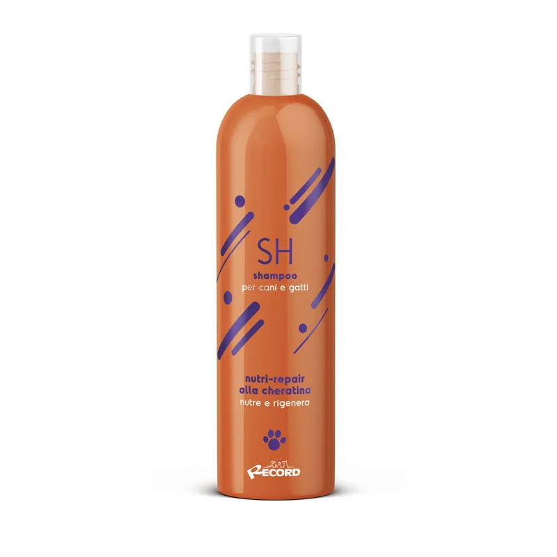 Cumpara  Cosmetica pentru câini - Șampon RECORD Keratin Nutri-Repair 250ML..