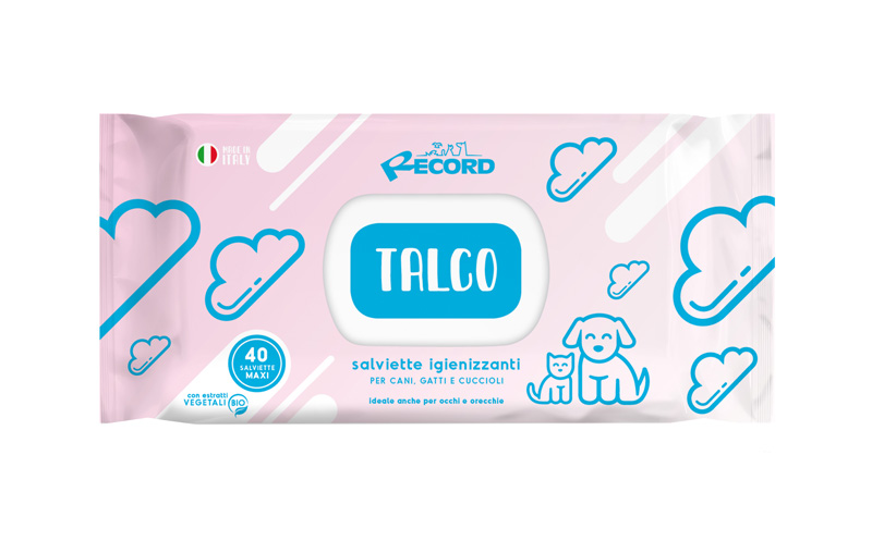 Cumpara  Cosmetice și îngrijire - Șervețele RECORD Maxi Talc 40pcs..