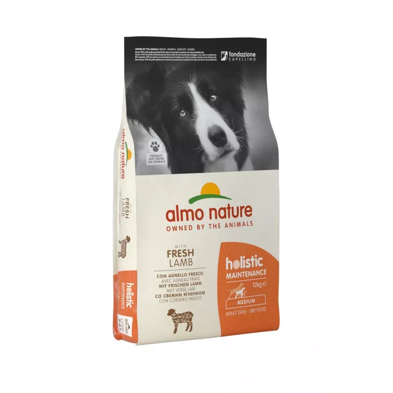 Cumpara  Hrană uscată - ALMO NATURE DRY Dog HOLISTIC M Lamb 12kg..