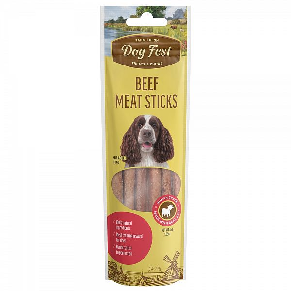 Cumpara  Carne și felii de mestecat - Dog Fest Meat Sticks Lamb 45g..