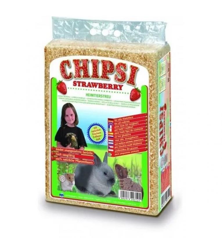 CAT’S BEST HEIMTIEREINSTREU-CHIPSI STRAWBERY ..