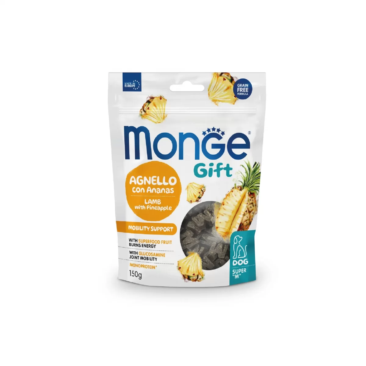 Cumpara  Tratamente - MONGEGIFT DOG SUPER “M” MOBILITY Lamb/Pineapp..