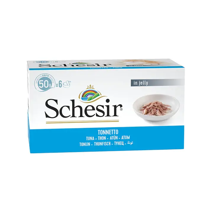 SCHESIR Cat can Tuna 6x50gr..