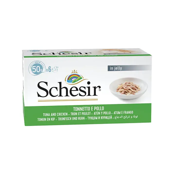 SCHESIR Cat can Tuna With Chicken 6..