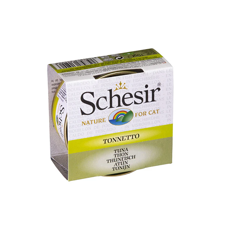 SHCHESIR Cat Can Broth Tuna 70gr..