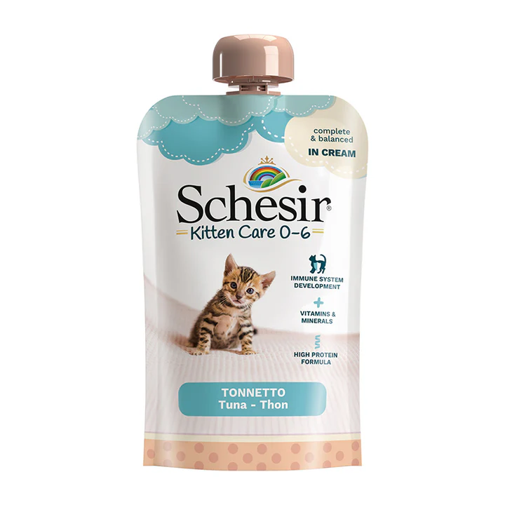 SHCHESIR Cat POUCH KITTEN CREAM 0-6..