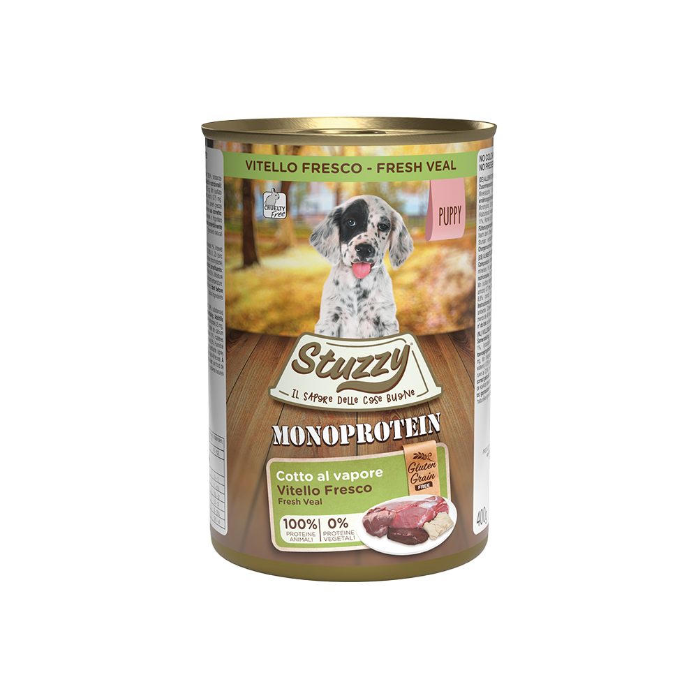 STUZZY DOG Can Monoprotein PUPPY Veal