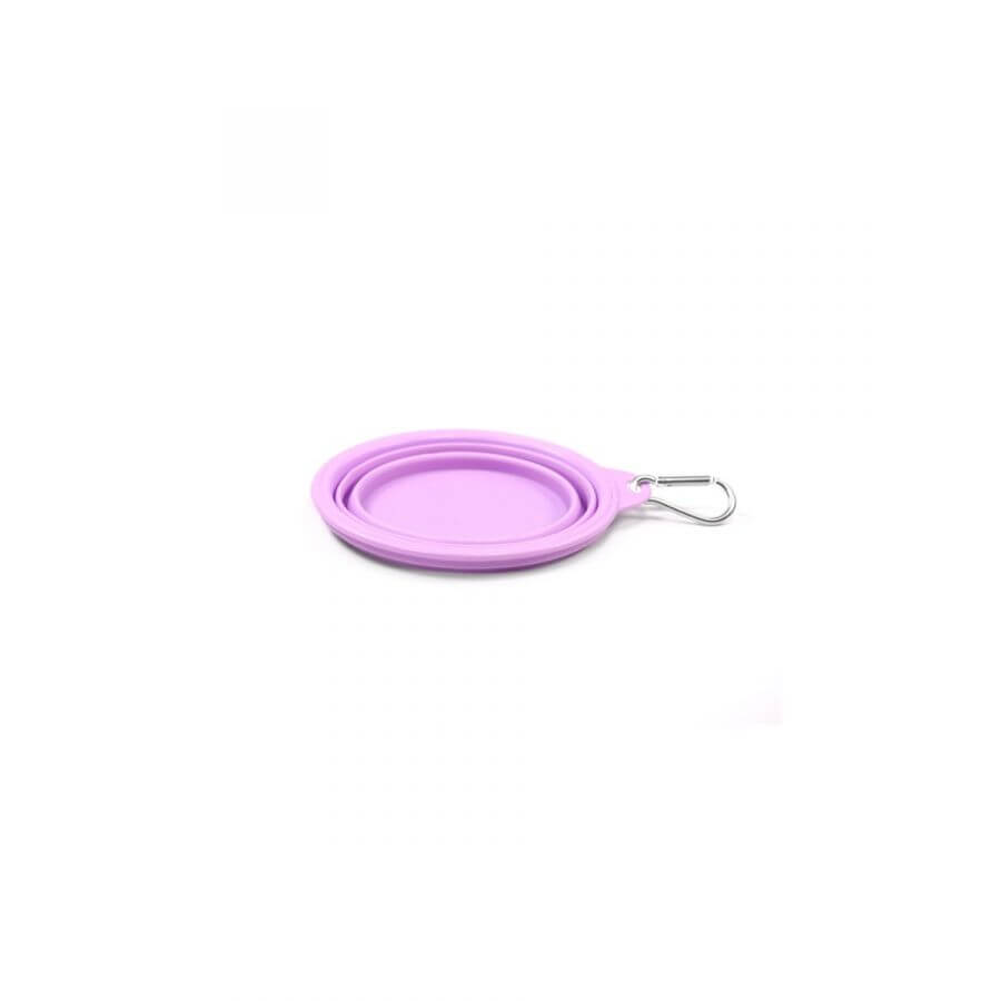 RECORD миска резин. складная Lilac 13cm 450ml