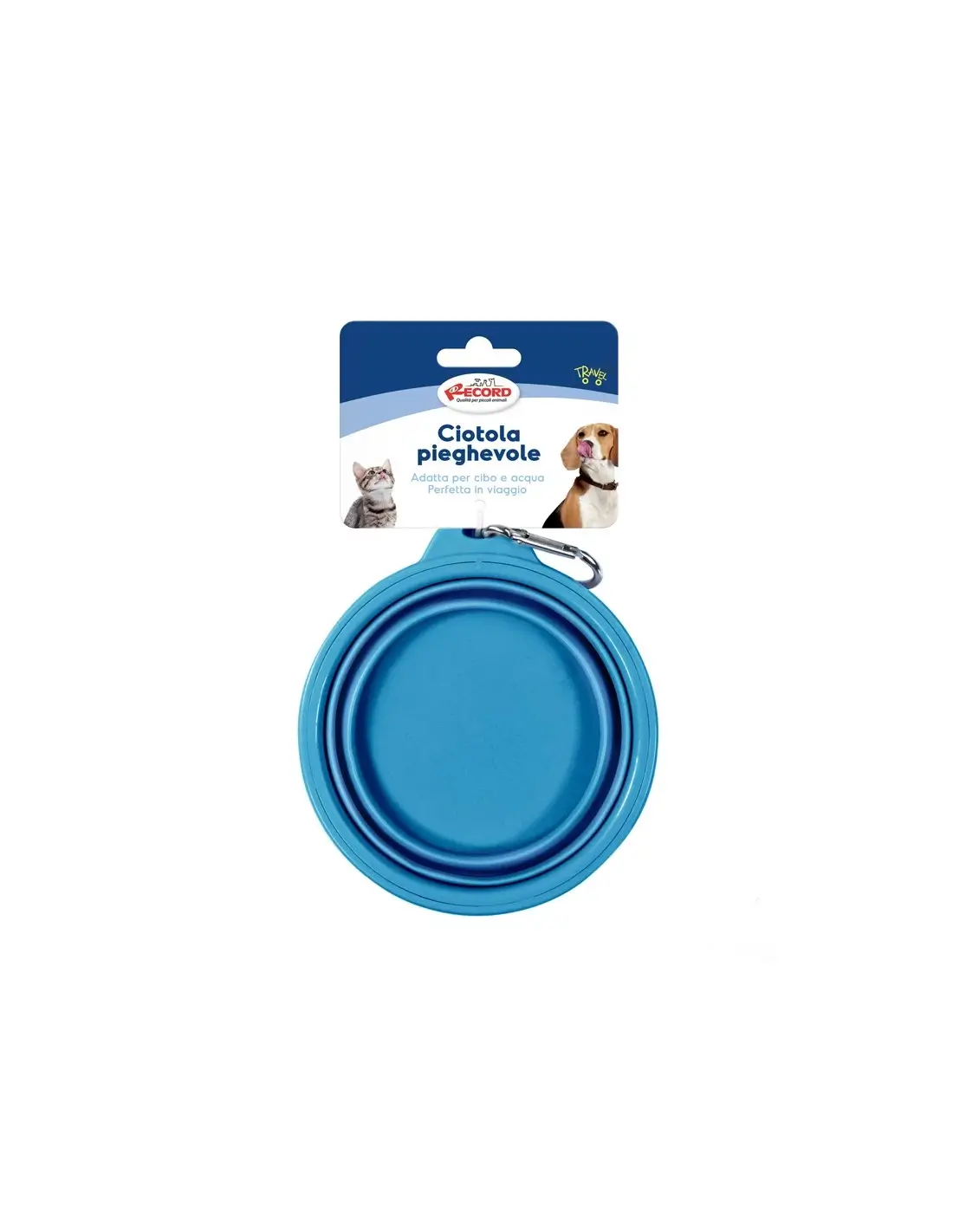 Cumpara  Boluri - RECORD миска резин. складная Light Blue 16,5c..