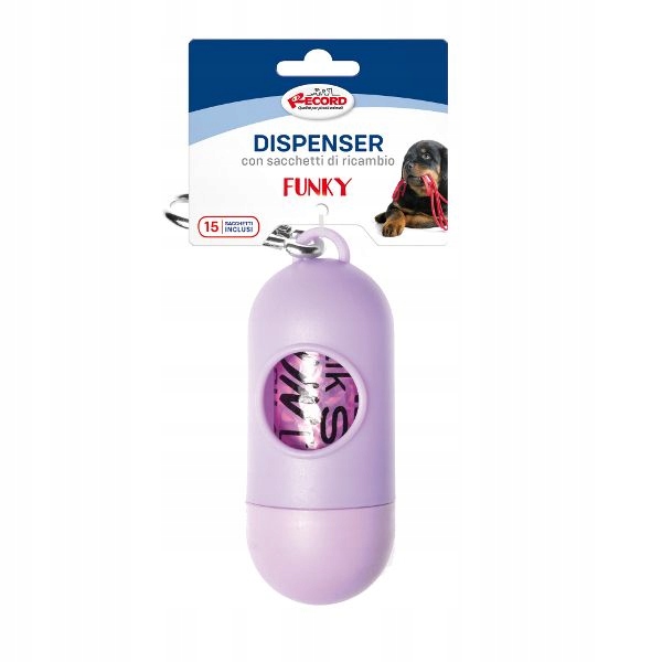 Cumpara  Produse de curățenie - Record Дозатор кульков пластик FUNKY Lilac (x..