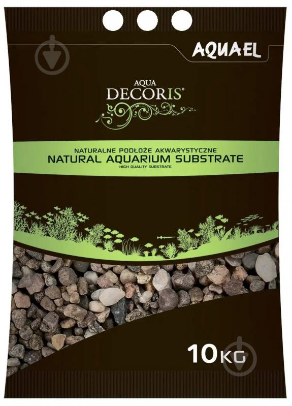 Cumpara  Soluri și substraturi - Грунт Aquael NATURAL MULTICOLORED GRAVEL 5-10..