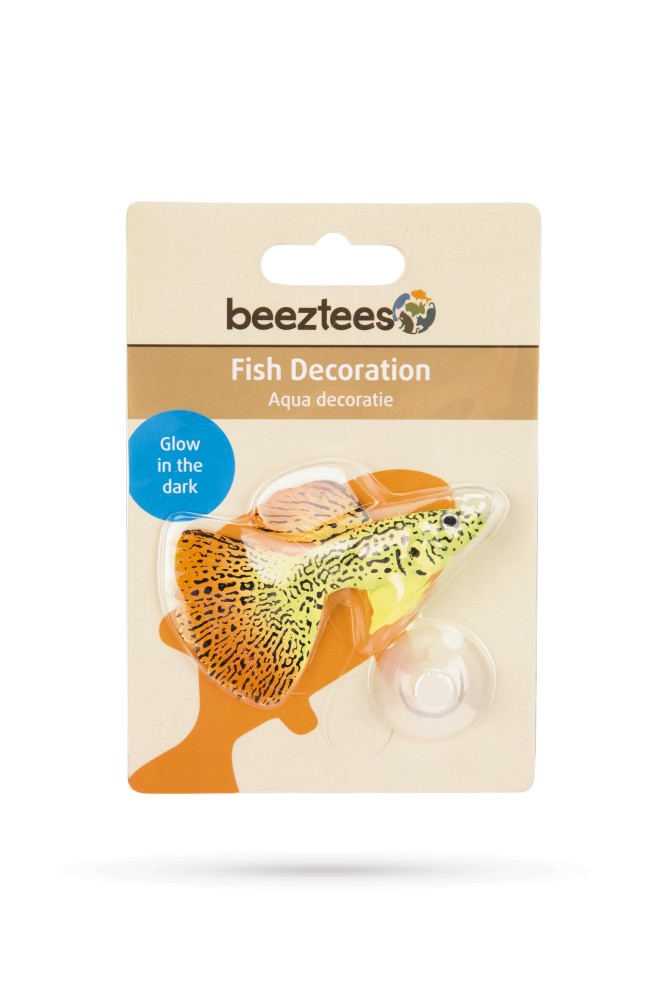 BEEZTEES силиконовый декор Tropical Fish Glow orange