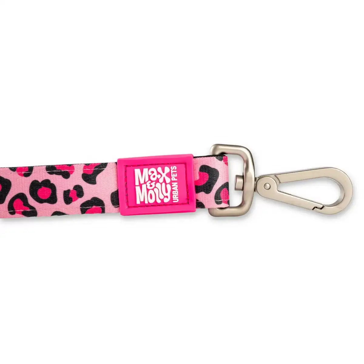 MAX & MOLLY Lesă Leopard Pink M