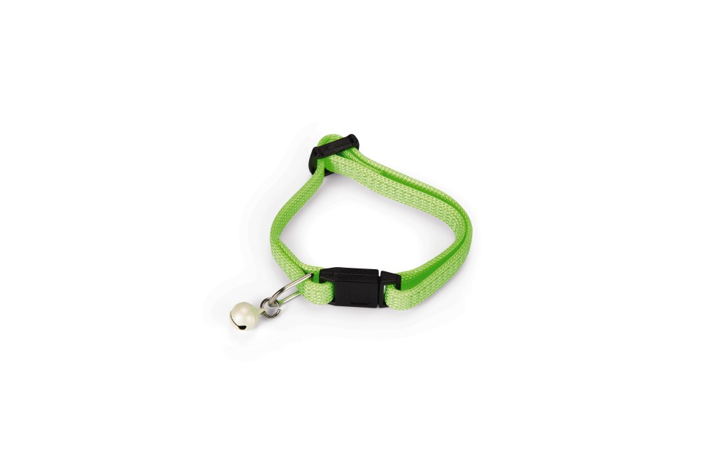 Beeztees ошейник для кошек BRIGHT Green