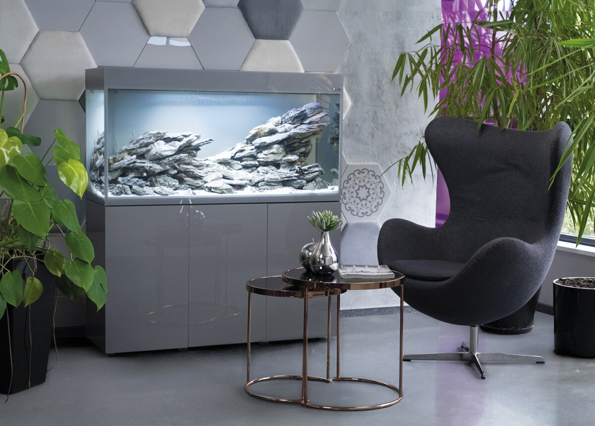 AQUAEL Тумба Cabinet GLOSSY 150 Grey