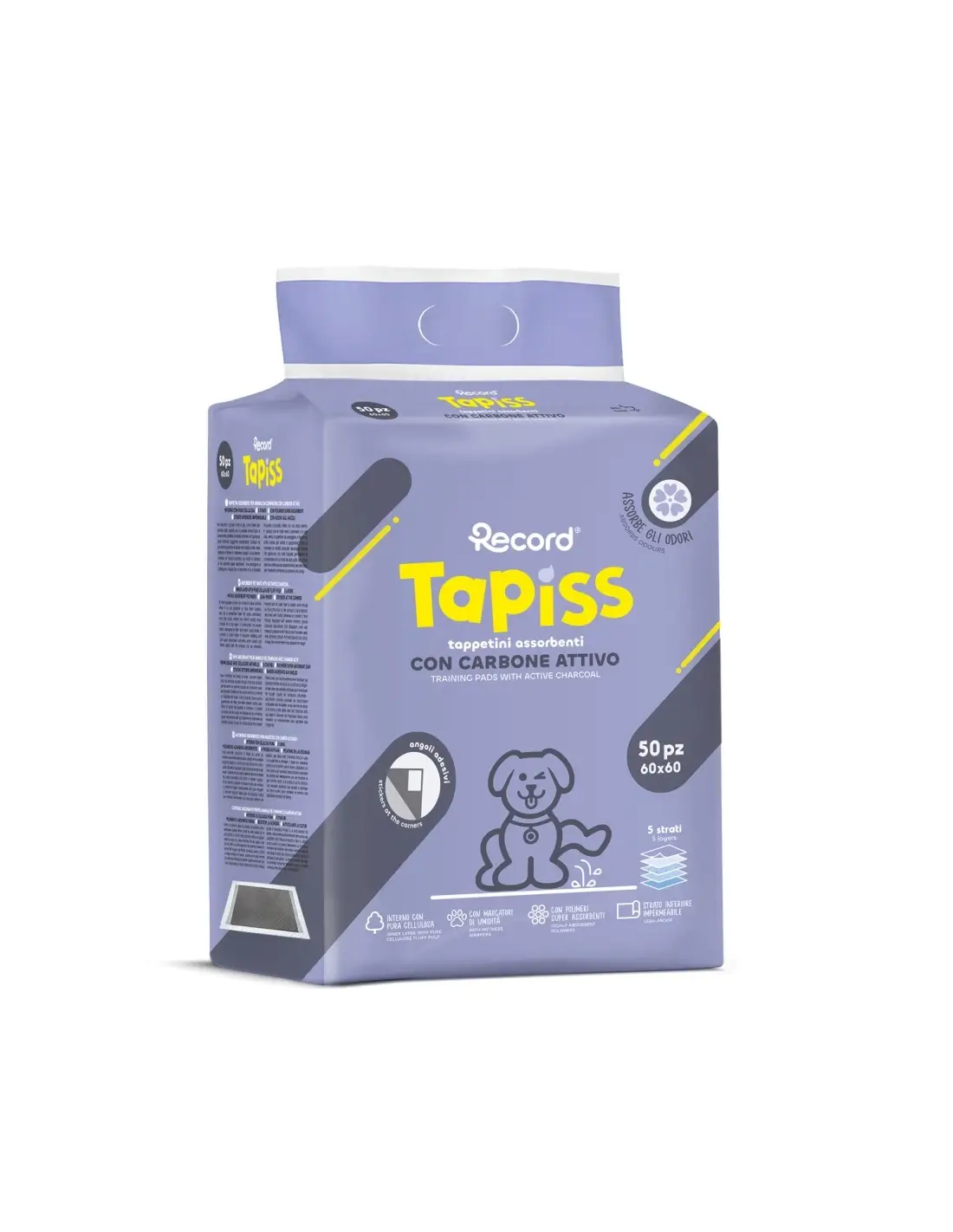 Cumpara  Scutece, scutece și șervețele - 1453.7 Впитывающий коврик Tappeti Carbon 50pz..