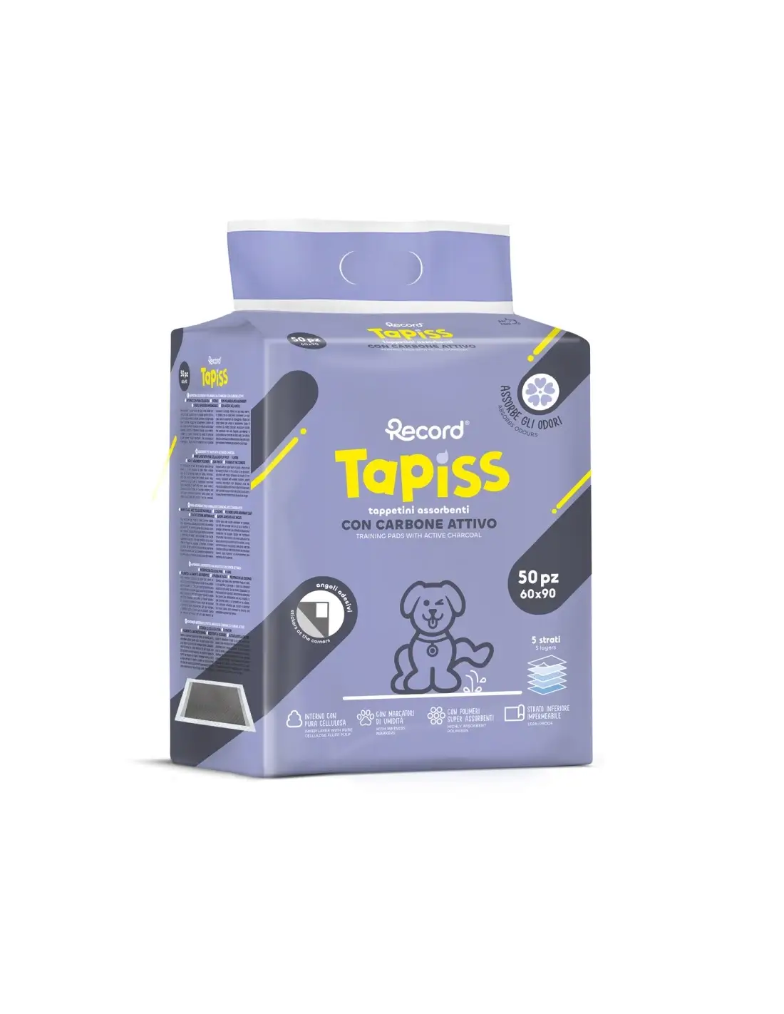 Cumpara  Scutece, scutece și șervețele - 1454.7 Впитывающий коврик Tappeti Carbon 50pz..