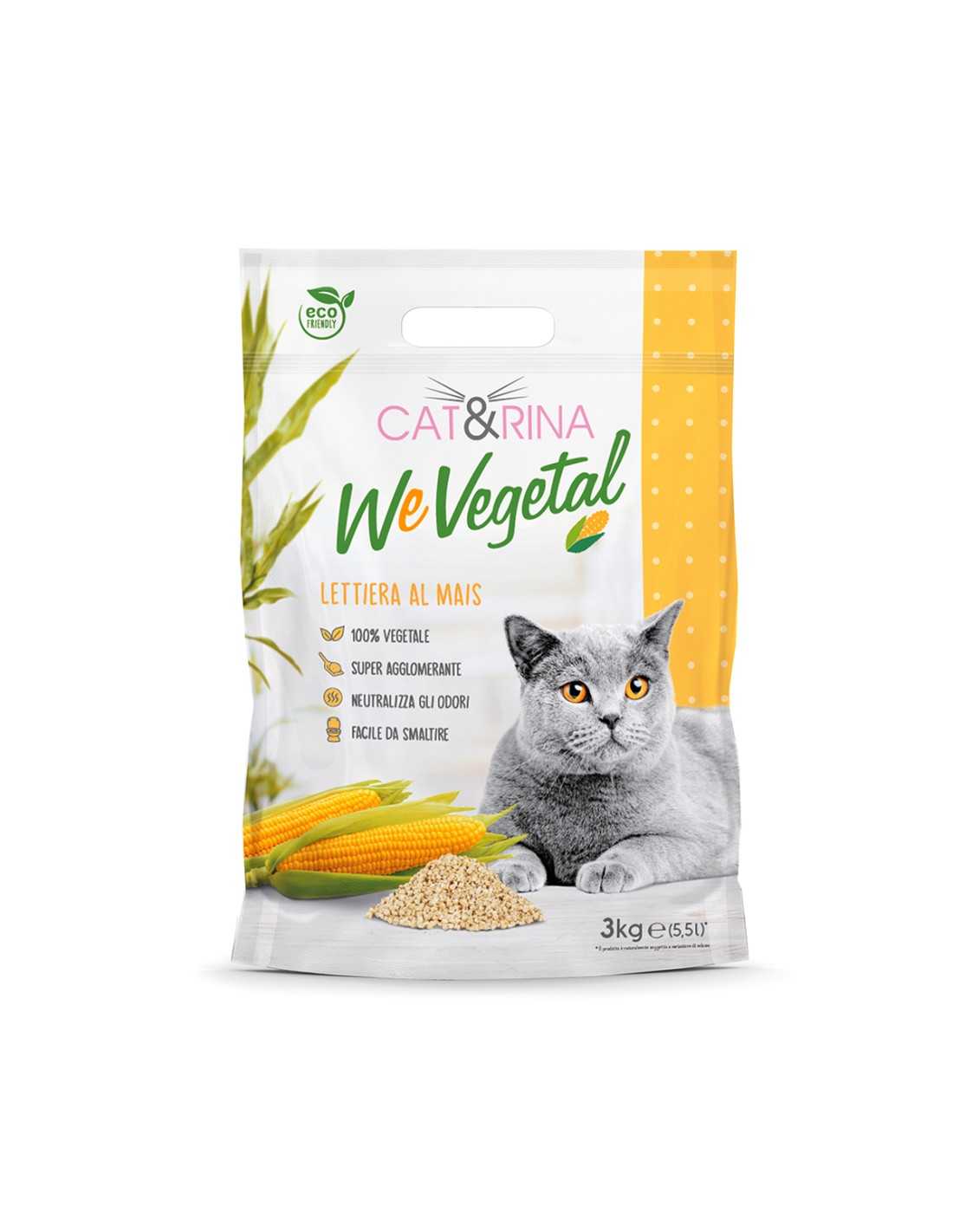 Купить  Наполнители - Наполнитель кукурузный Cat&Rina..