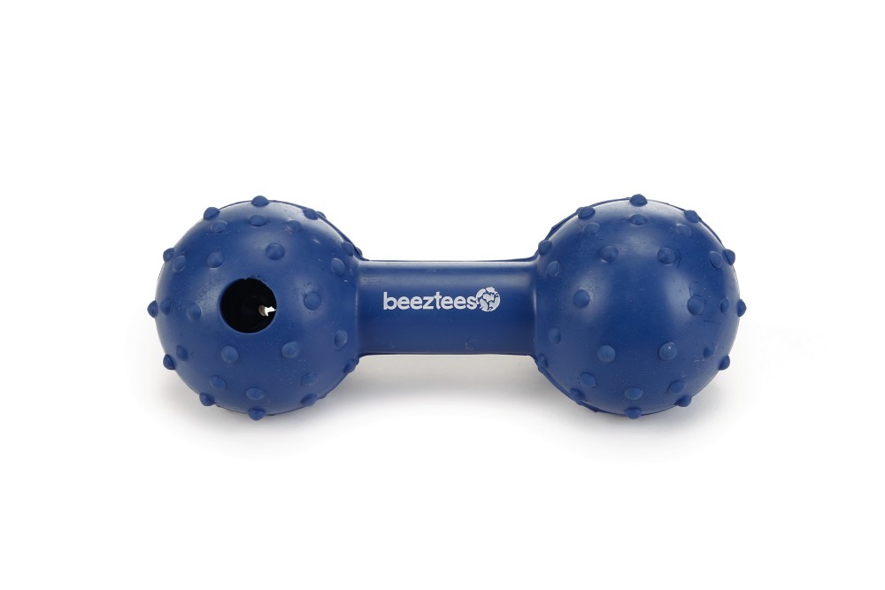 Cumpara  Cauciuc și termoplastic - BEEZTEES резиновая гантель твердая blue 11,5c..