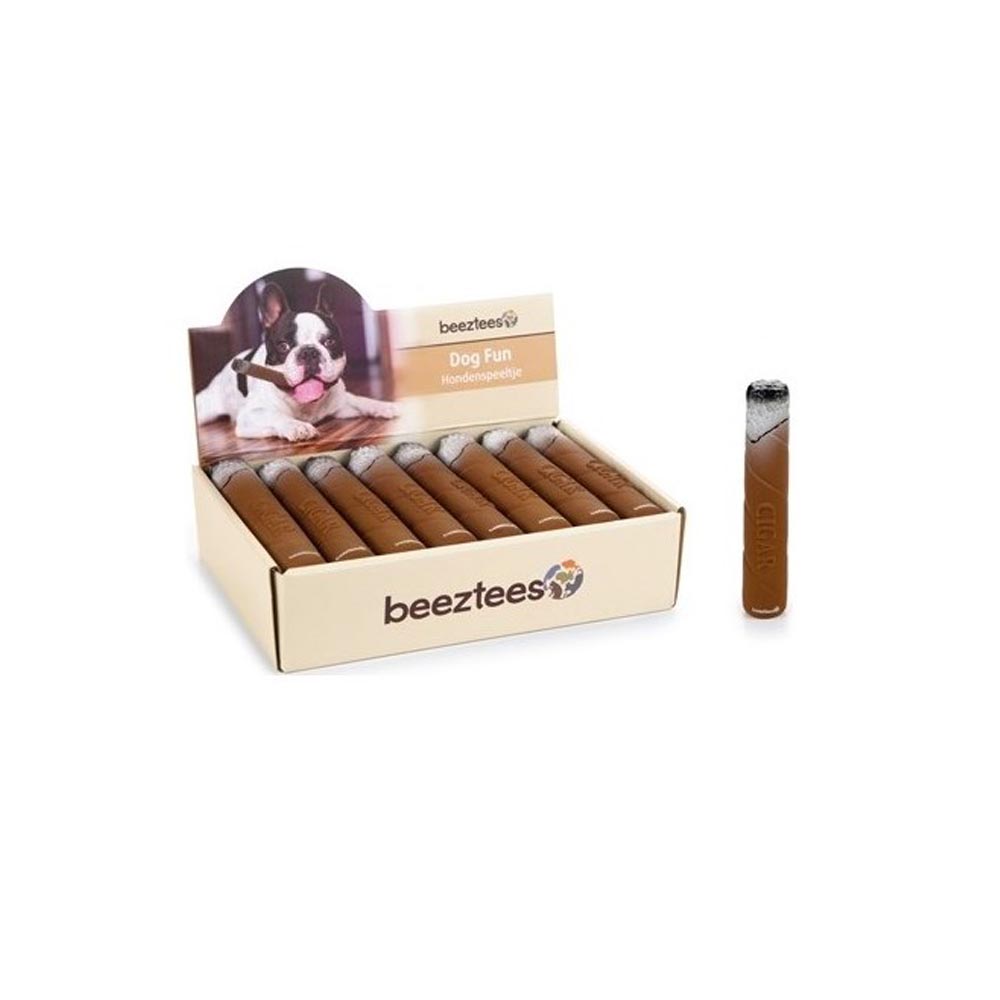 BEEZTEES BZ латексная игрушка Cigar Brown 15c..