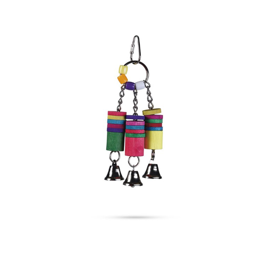 BEEZTEES деревянная игрушка для птиц BELLOS 20cm