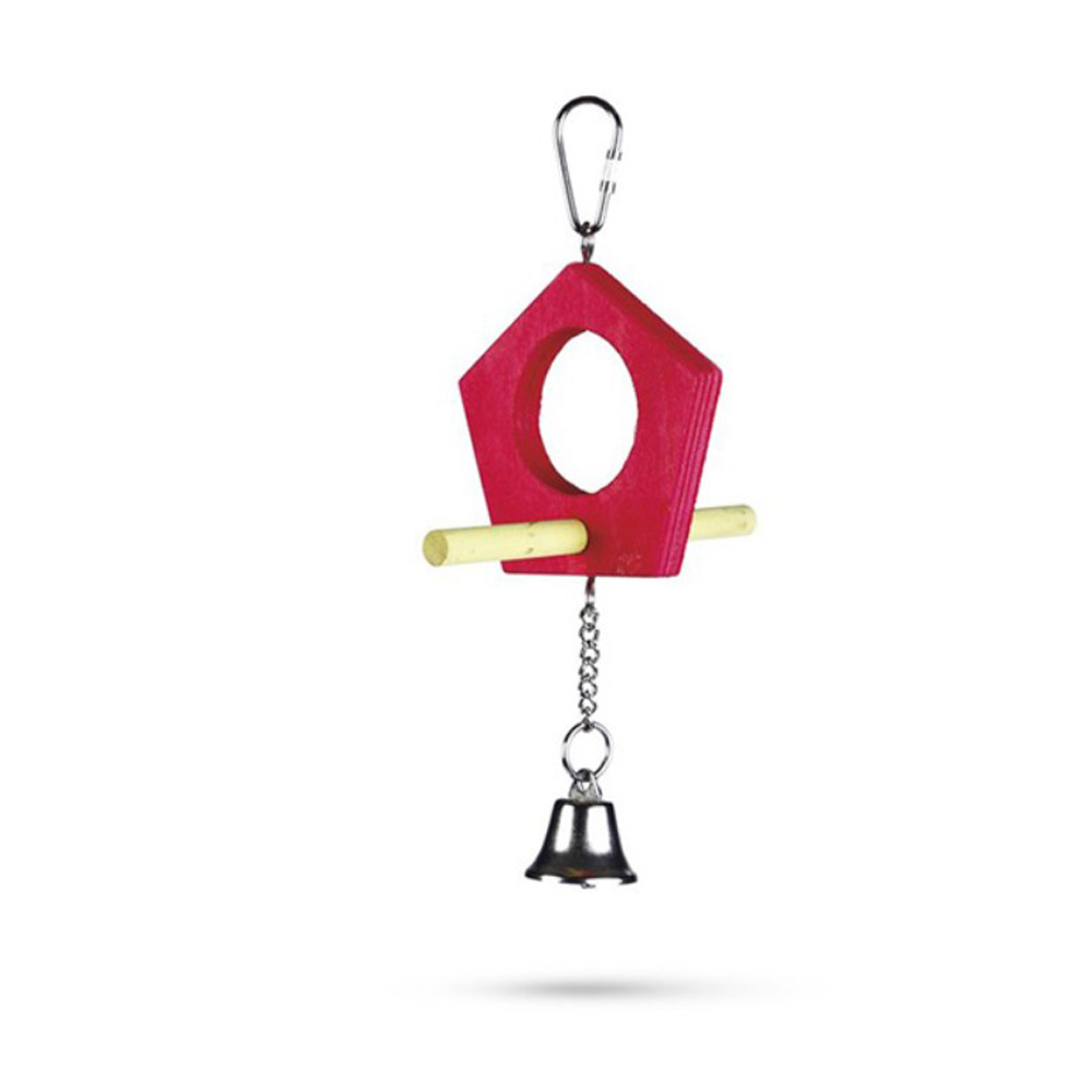 BEEZTEES деревянная игрушка для птиц FLOX 15cm