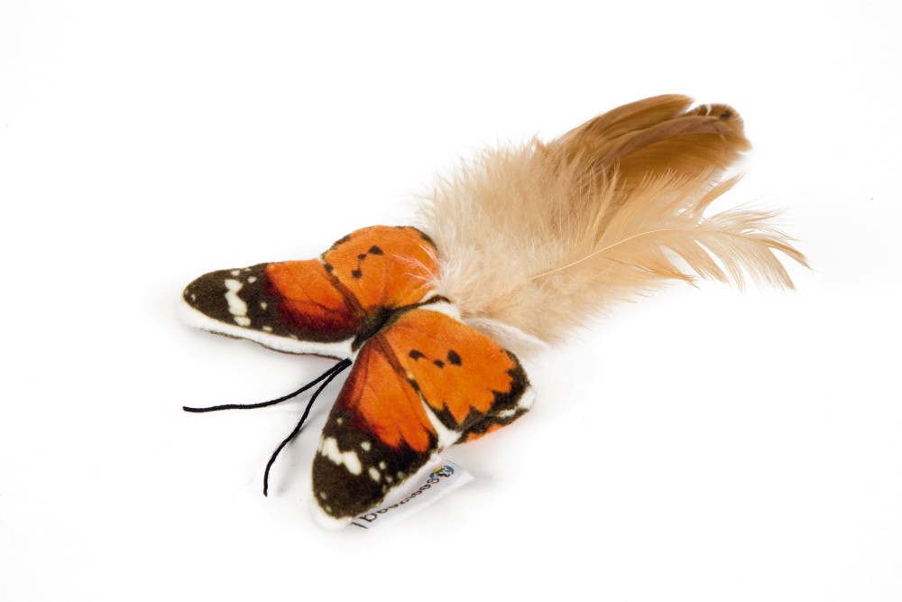 BEEZTEES BZ плюшев. игрушка Butterfly Fligo Orange 8cm