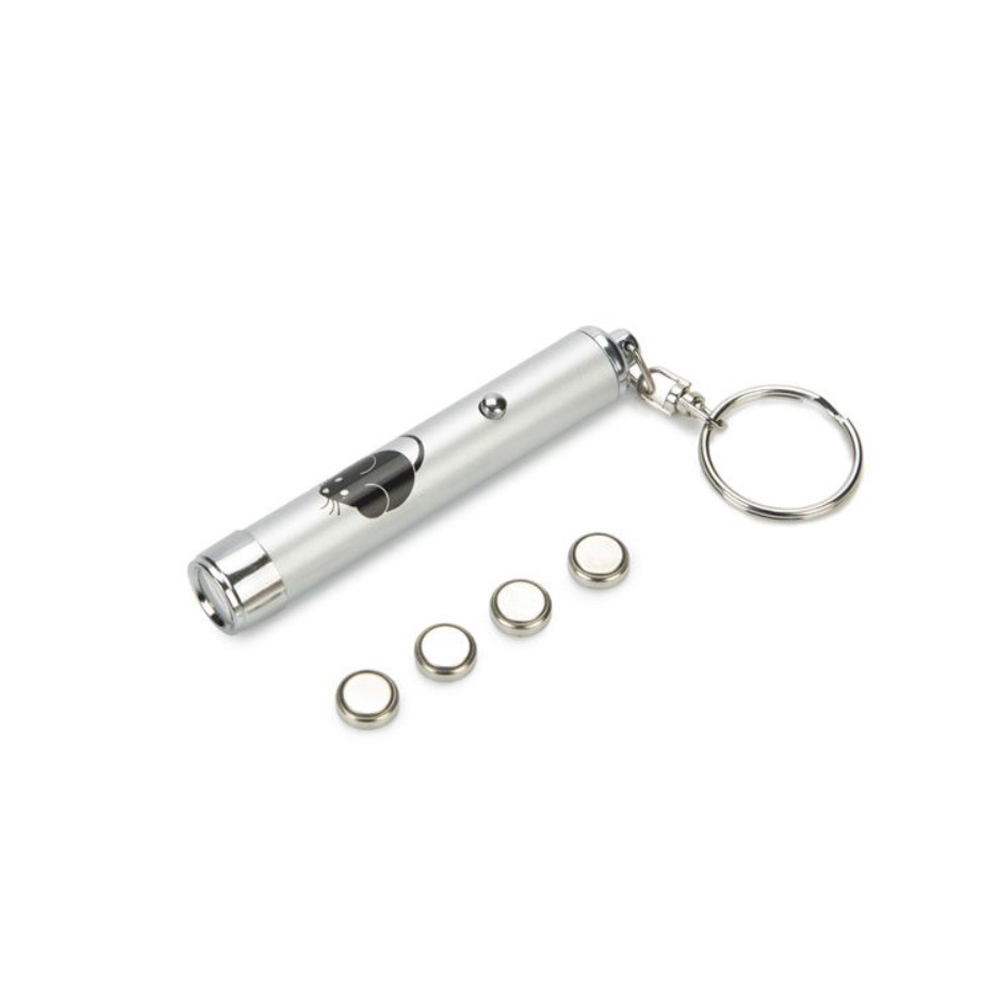 Lanternă LED Pointer Light MOUSE Silver