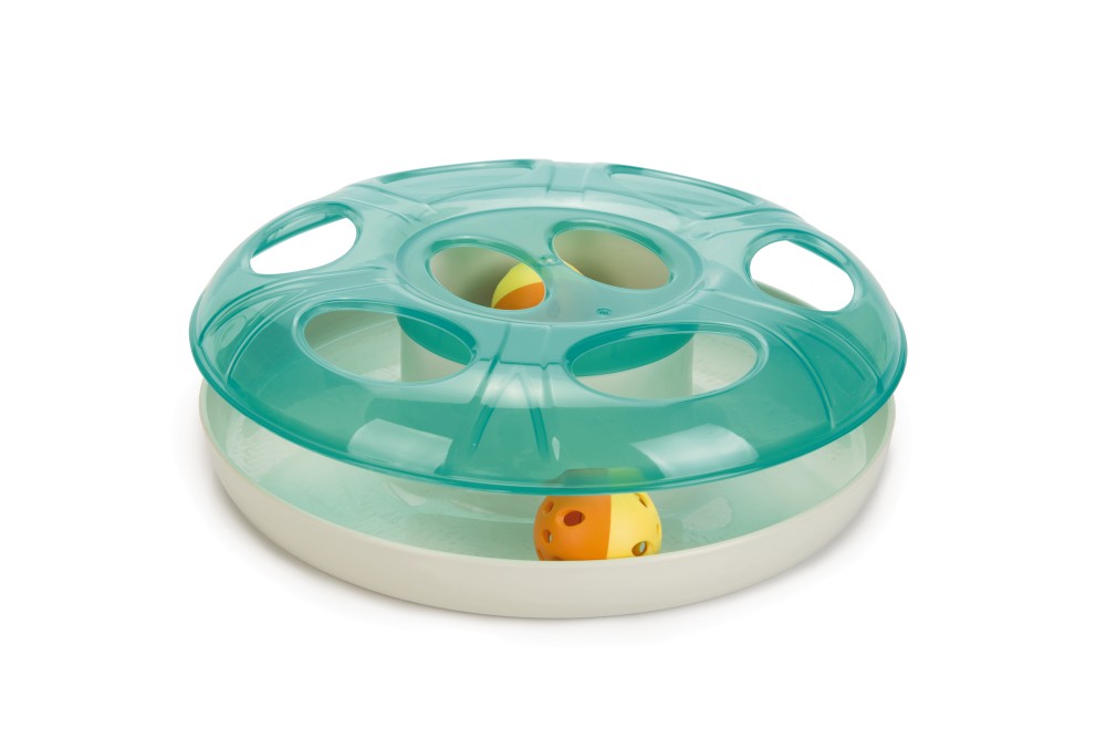 Jucărie pentru pisici Training Weel SCUDIE Green 25cm