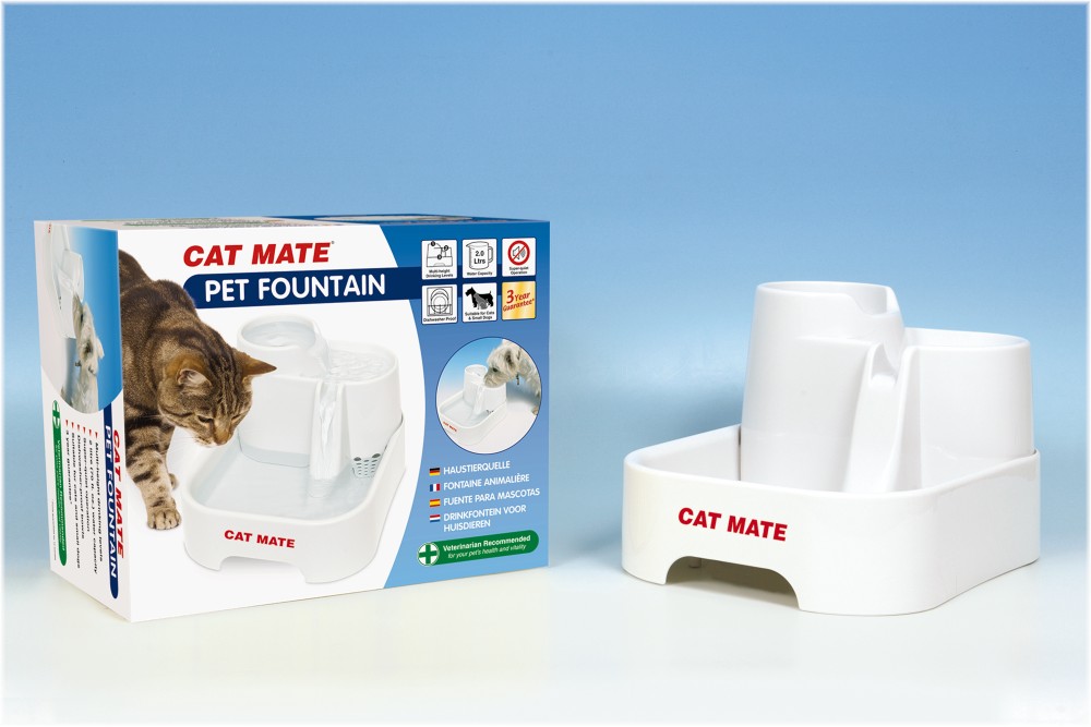 Beeztees CATMATE поилка для животных 335 Whit..