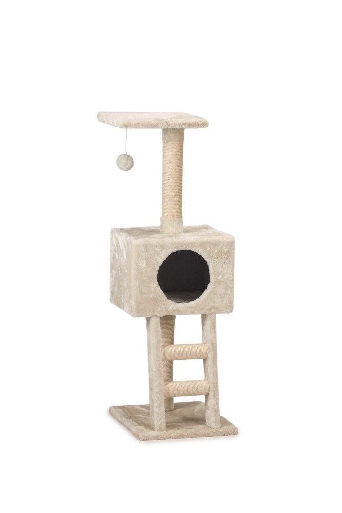Beeztees кошачий скребок HOMIRA Cream 40x35x110cm