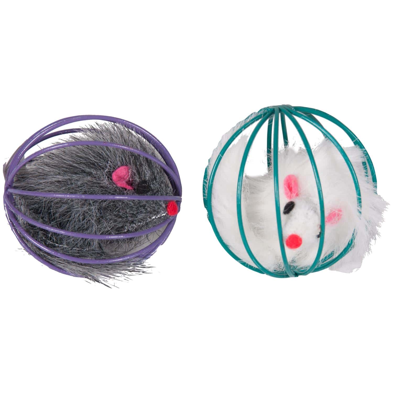 Cumpara  Pentru pisici - Мышка WIRE BALL WITH MOUSE 6cm..