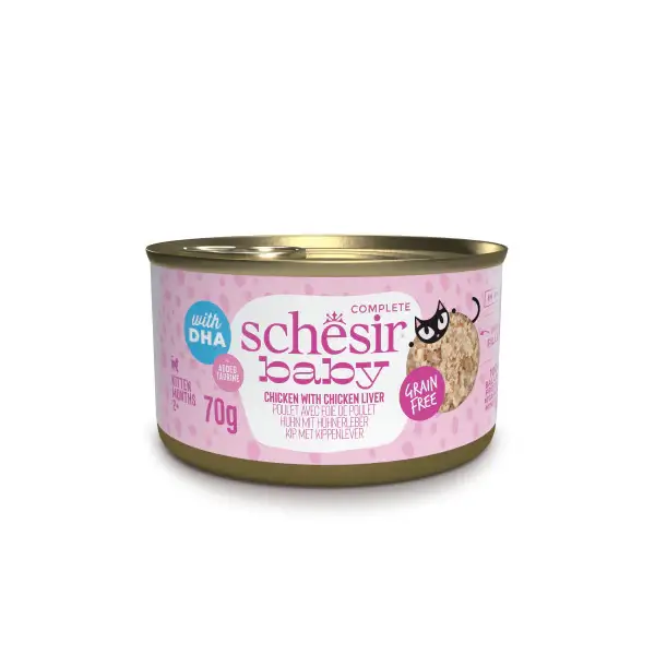 SCHESIR BABY Cat can Chicken With L..
