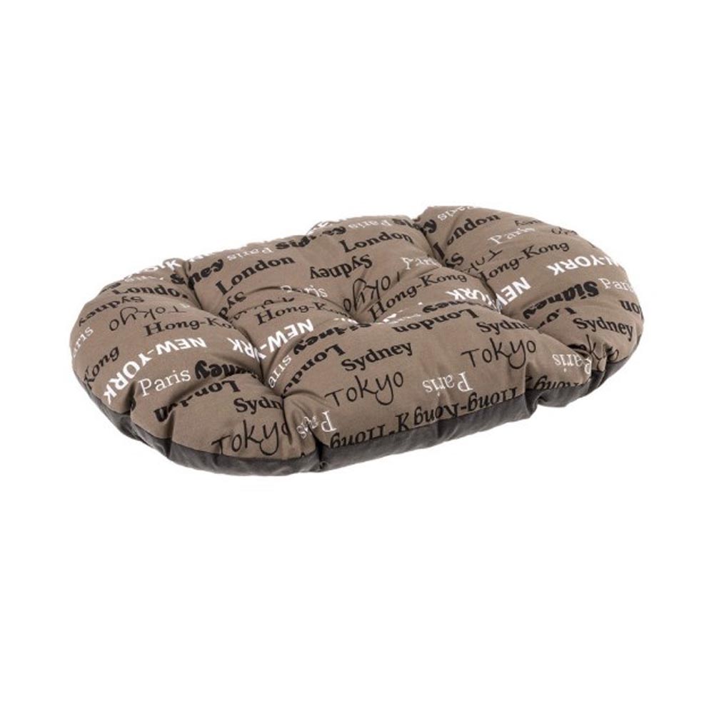 FERPLAST Подушка хлопковая RELAX 100/12 Cities Brown