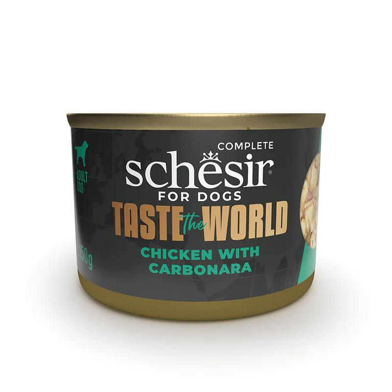 SCHESIR Taste the World Dog can Wholefood Chicken with Carbonara