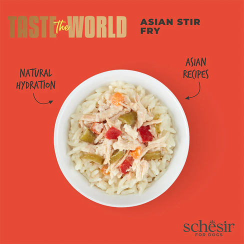 SCHESIR Taste the World Dog can Wholefood Asian Stir Fry