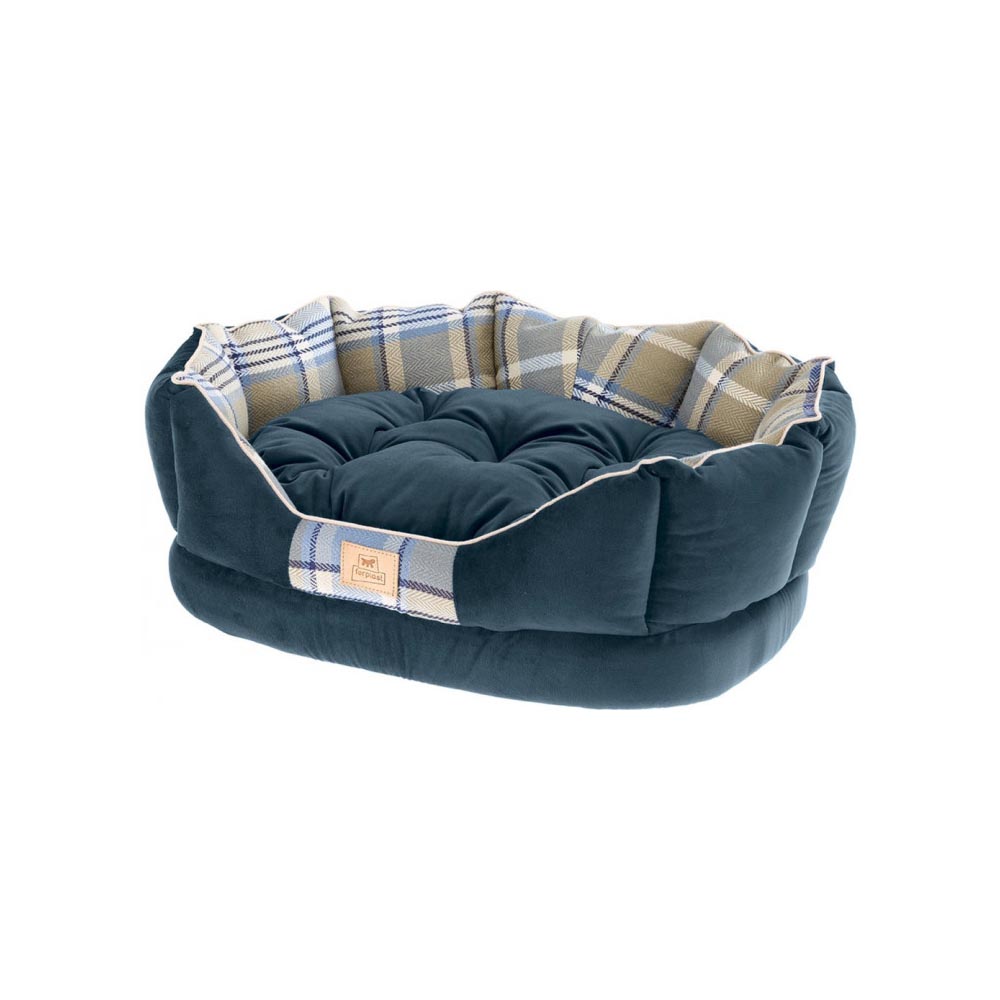 FERPLAST  Диван хлопок CHARLES 60 BLUE