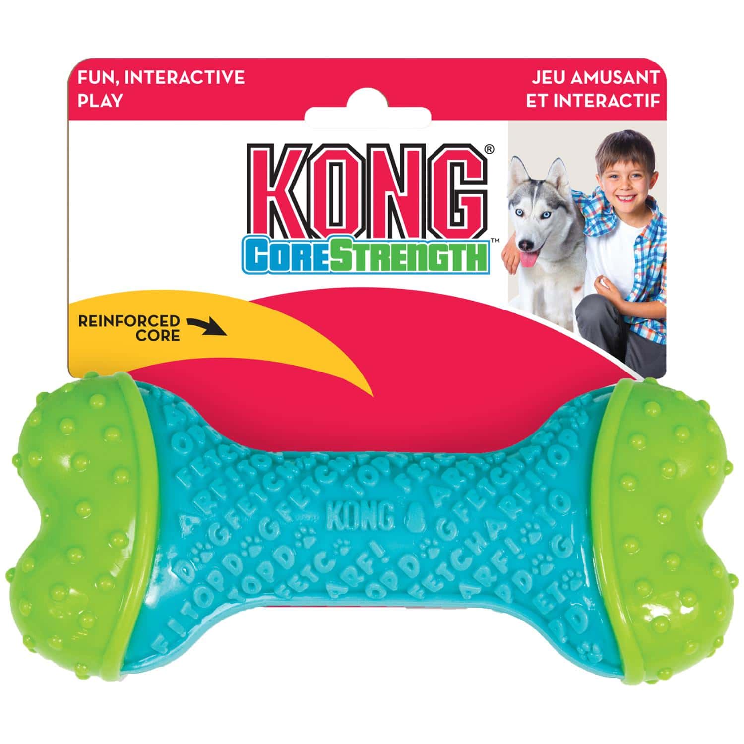 Кость резиновая KONG Core Strength Bone S/M 517617