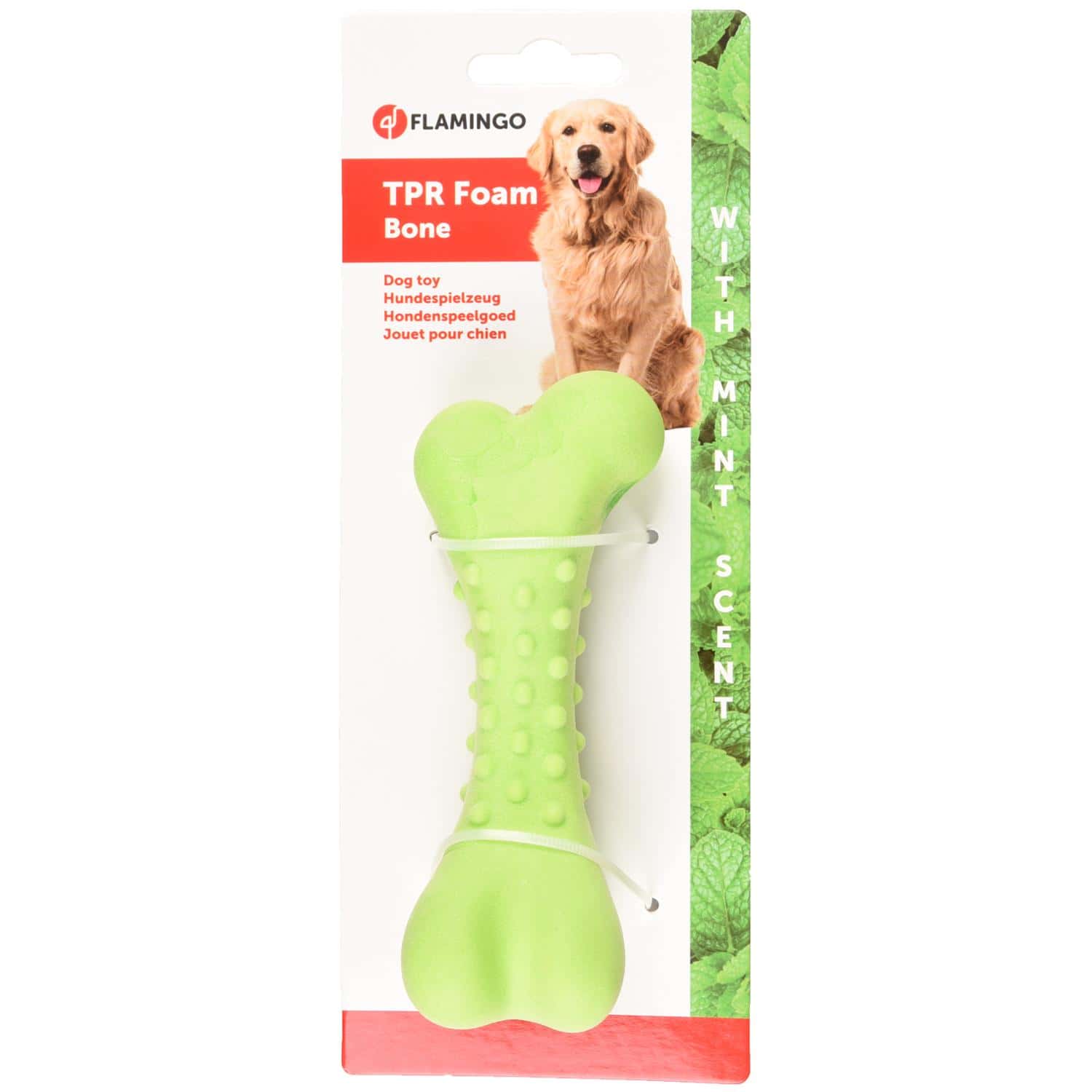 Кость резиновая DINA BONE Green 16cm