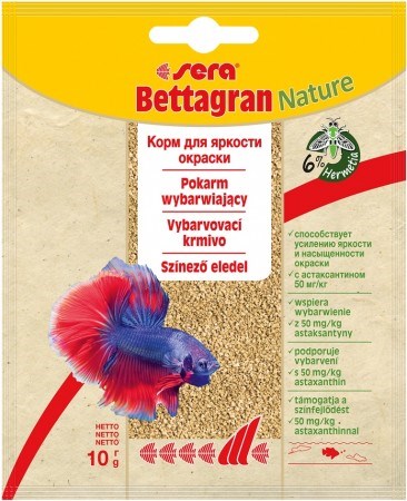 Cumpara  Hrană pentru pești și reptile - Sera Bettagran Nature 10g..
