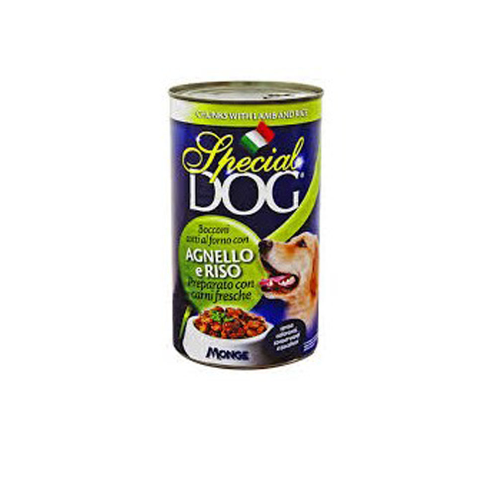 SPECIAL DOG Can Chunks with lamb an..