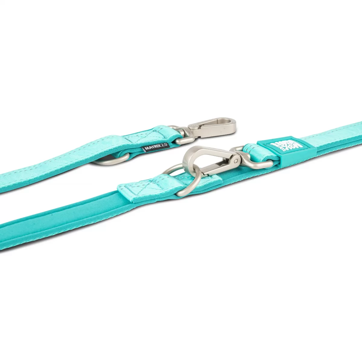 MAX & MOLLY Lesă Multi-Function – Matrix 2.0 Turquoise XS