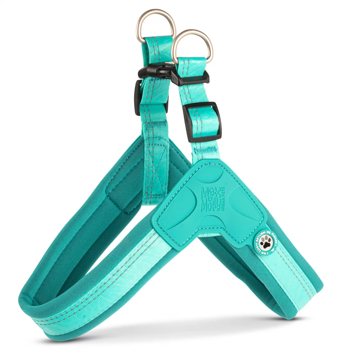 MAX & MOLLY Шлейка Q-Fit — Matrix 2.0 Turquoise XL