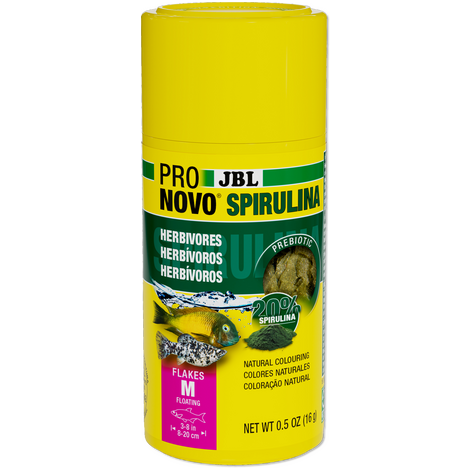Cumpara  Hrană pentru pești și reptile - JBL PRONOVO SPIRULINA FLAKES..