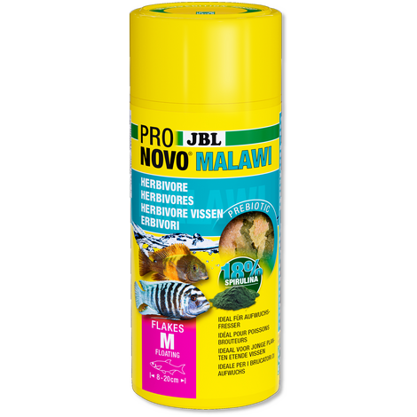 Cumpara  Hrană pentru pești și reptile - JBL PRONOVO MALAWI FLAKES..